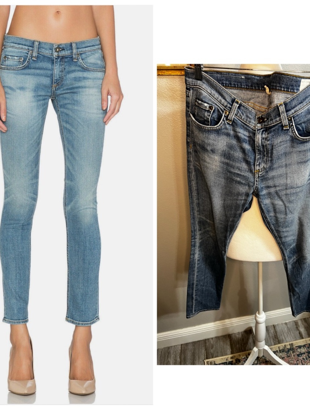 rag and bone tomboy light blue jeans west village 29 8